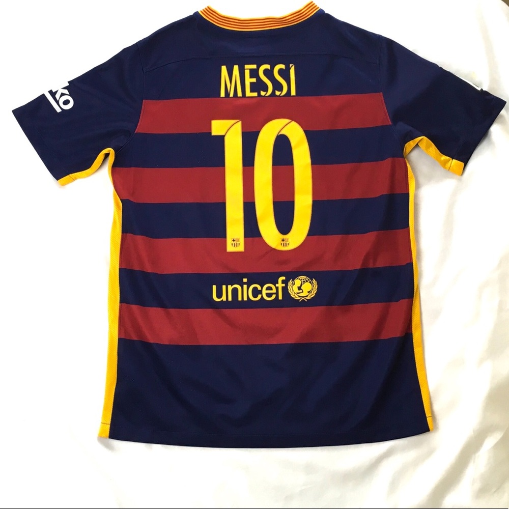 Messi ⚽️ FC Barcelona Authentic Nike Jersey